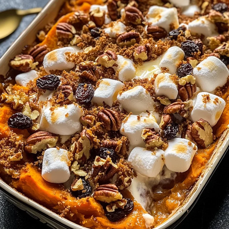 Southern Maple Sweet Potato Casserole