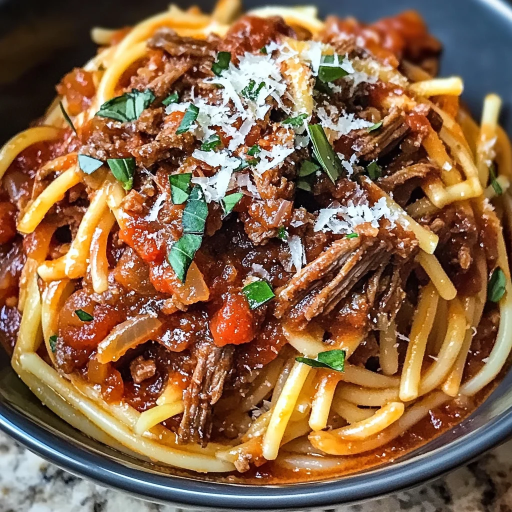 Sunday Slow Cooker Beef Ragu Recipe