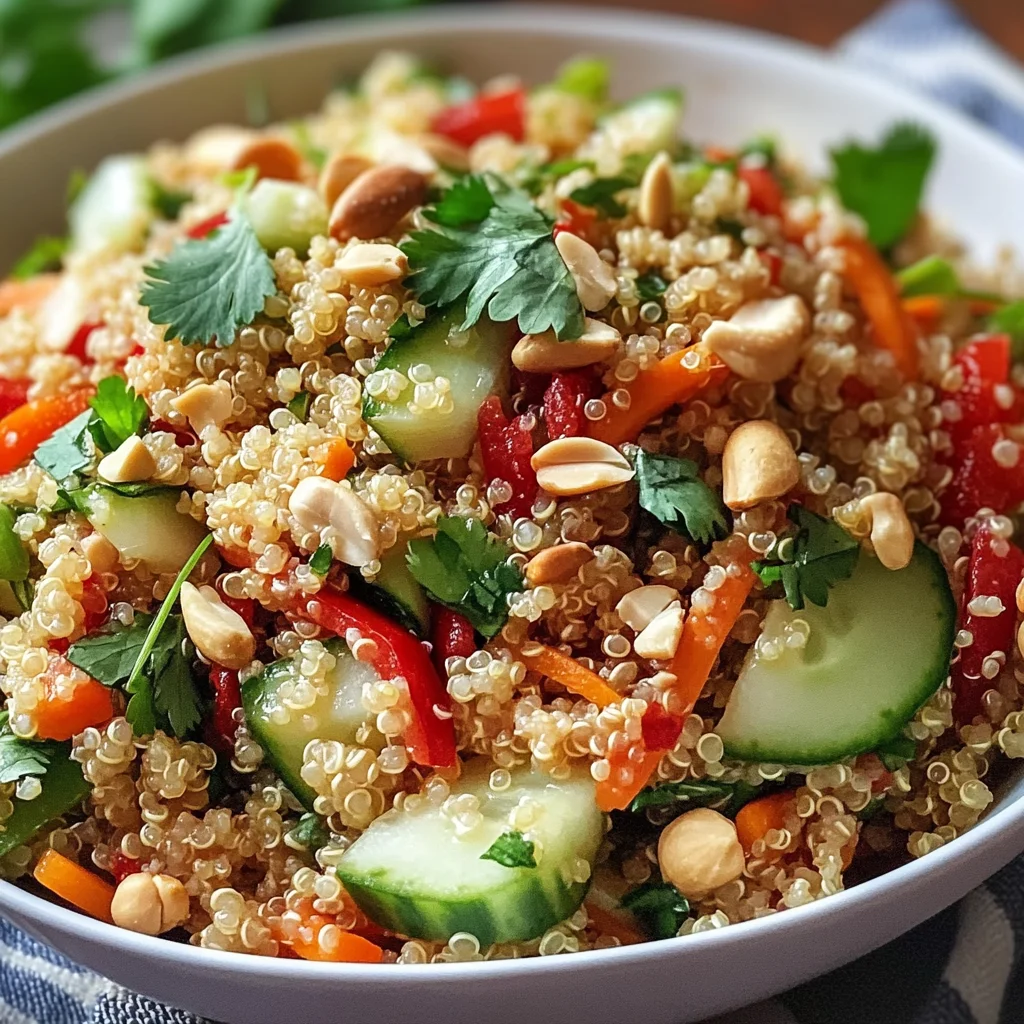 Thai Quinoa Crunch Salad