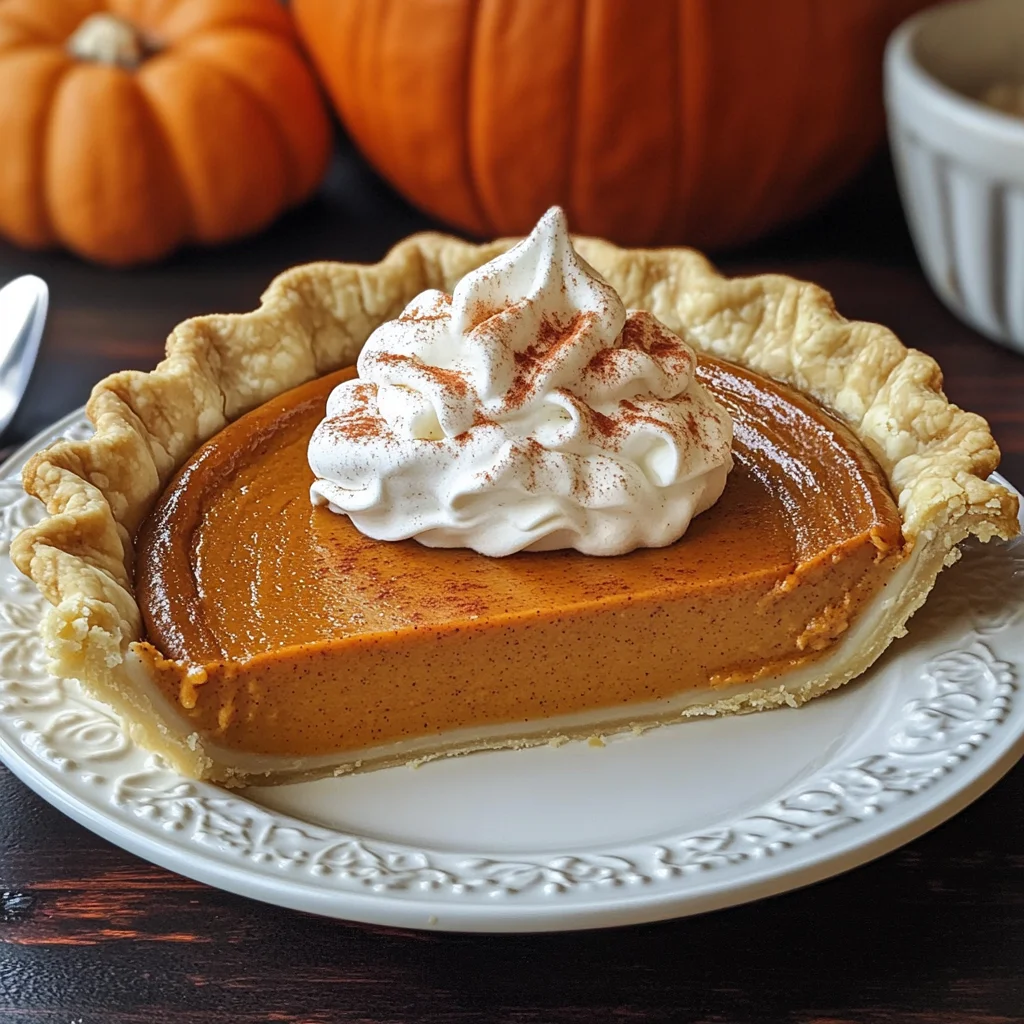 The Best Pumpkin Pie Recipe