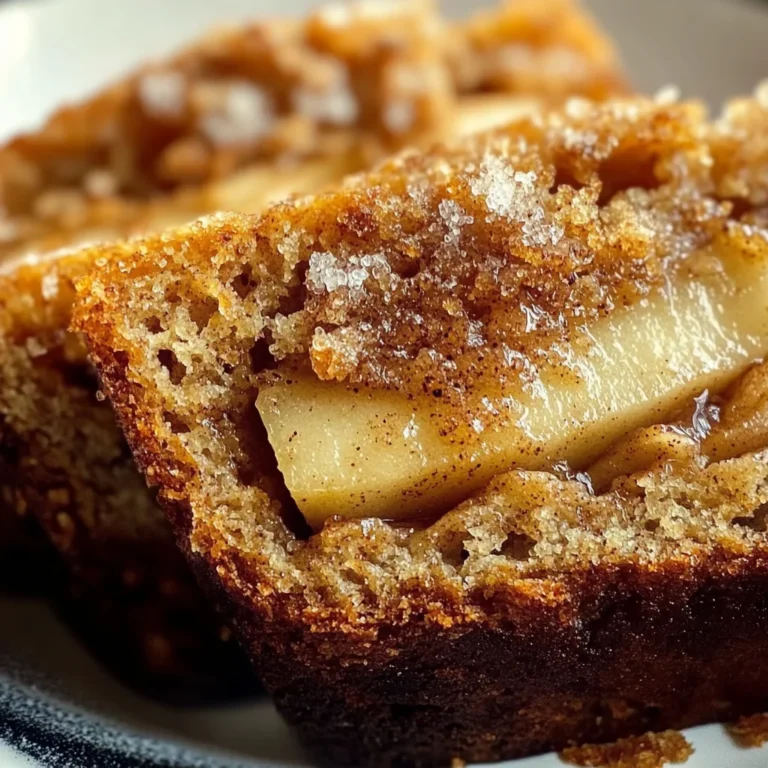 Warm Cinnamon-Spiced Apple Bread