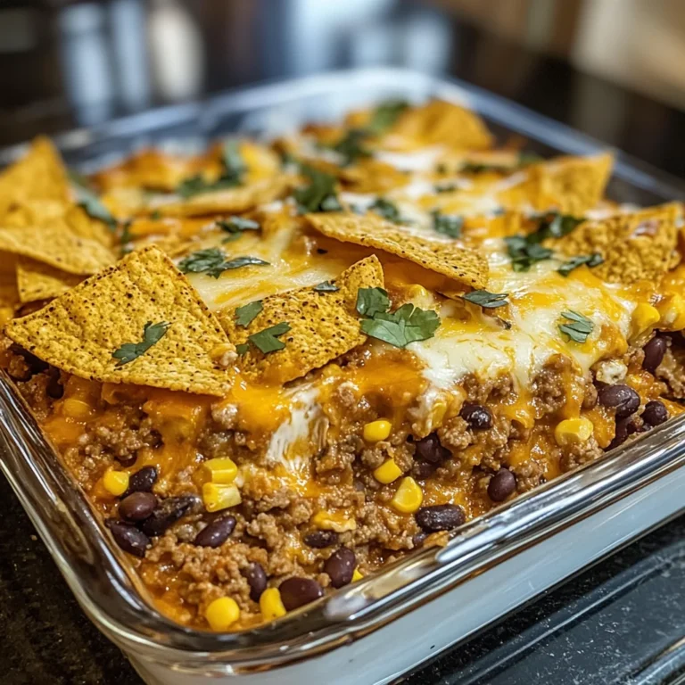 White Trash Casserole with Doritos: The Best Quick Fix Dinner