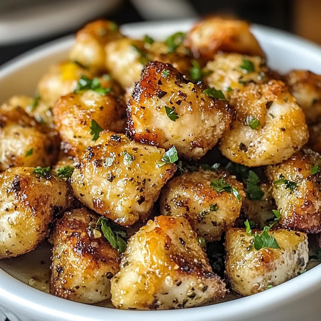 Air Fryer Lemon Chicken Bites