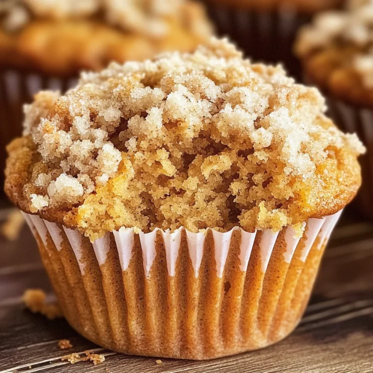 Amazing Spiced Pumpkin Streusel Muffins: 280-Calorie Delight