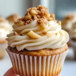 Apple Crisp Cupcakes