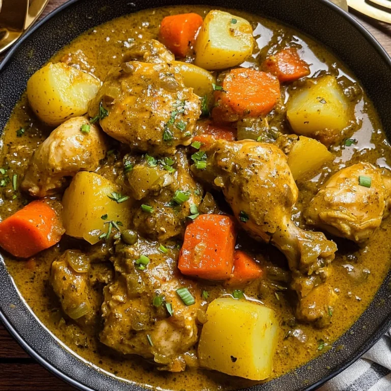 Authentic Jamaican Curry Chicken