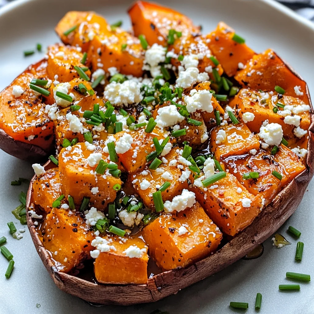 Best Baked Sweet Potato with Feta