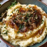 Best Ever Caramelized Onion Mashed Potatoes