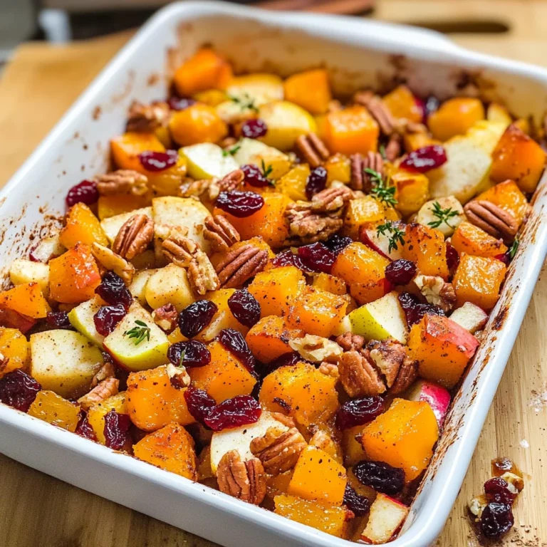 Butternut Squash Apple Bake