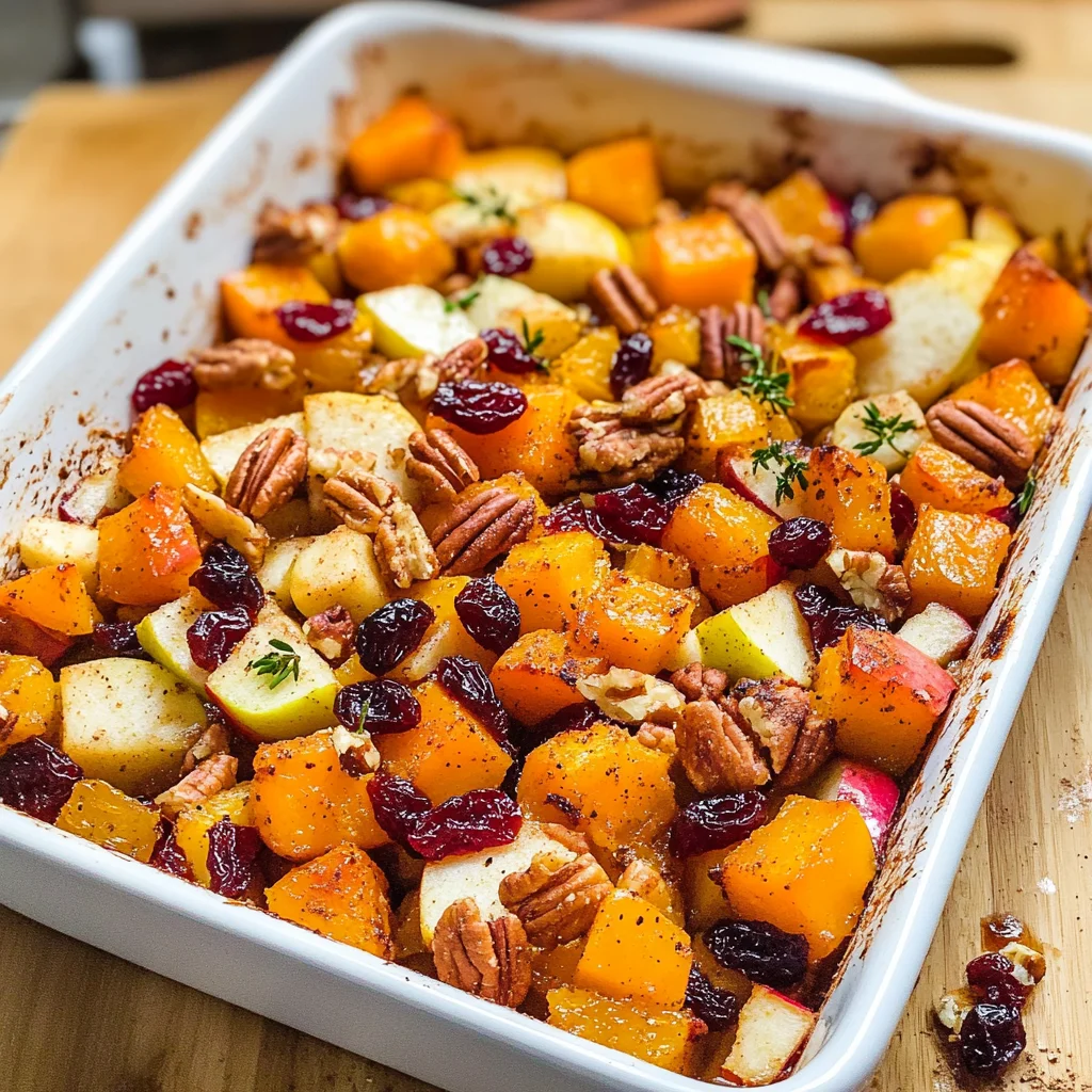 Butternut Squash Apple Bake