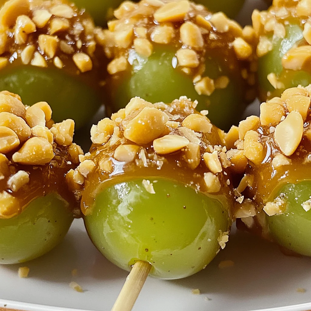 Caramel Apple Grapes