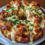 Chicken Alfredo Monkey Bread