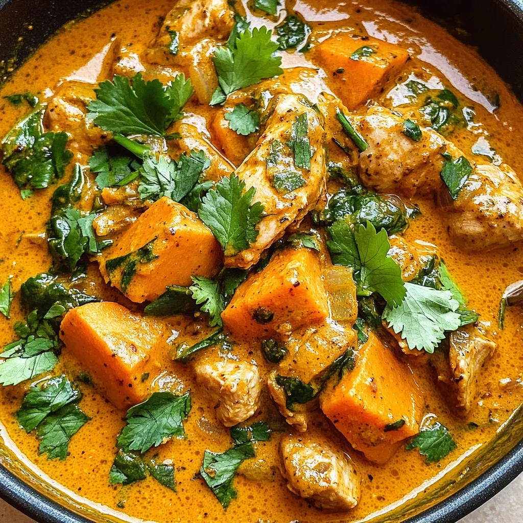 Chicken Sweet Potato Curry