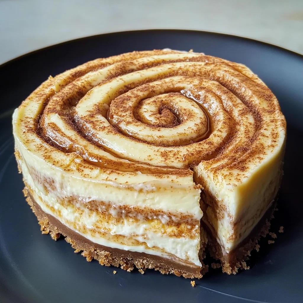 Cinnamon Roll Cheesecake