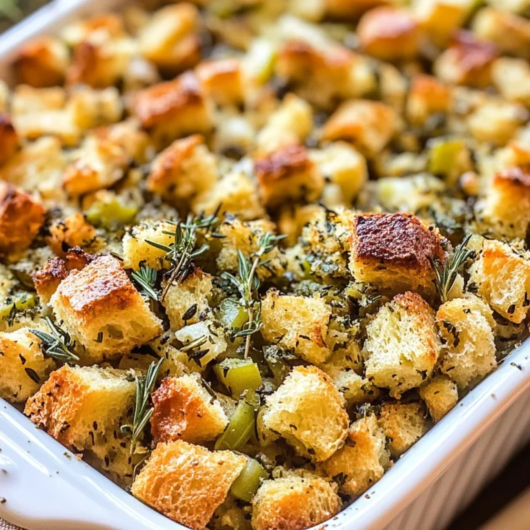Delicious Grandma’s Thanksgiving Stuffing Recipe