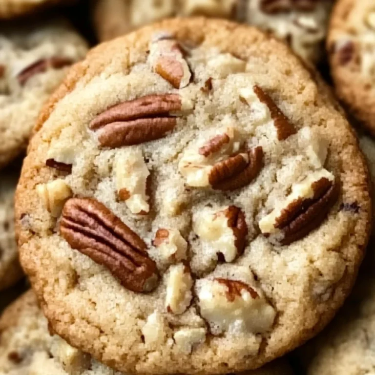 Easy Butter Pecan Cookies: A Simple Guide for Delicious Results