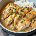 Easy Crockpot Chicken and Gravy