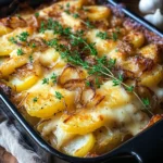 French Onion Potato Bake