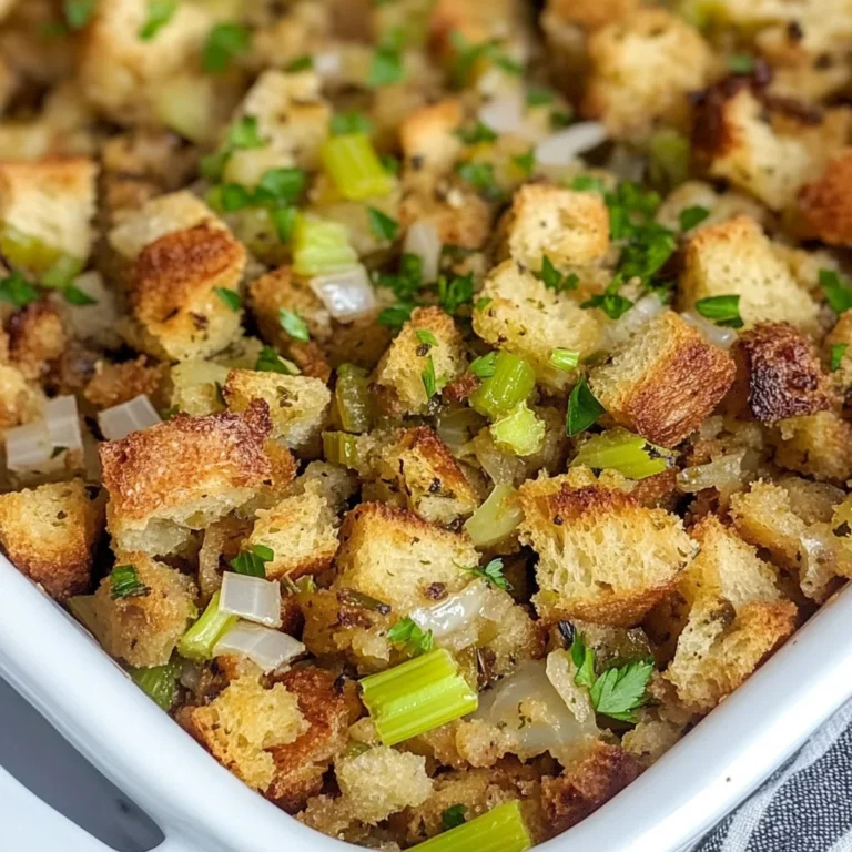 Grandma's Thanksgiving Stuffing Recipe