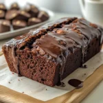 Hot Fudge Brownie Bread