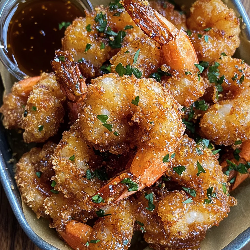 Hot Honey Fried Shrimp