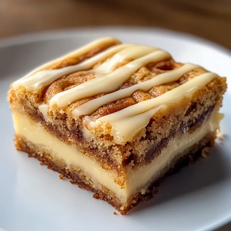 How to Make Cinnamon Roll Blondies