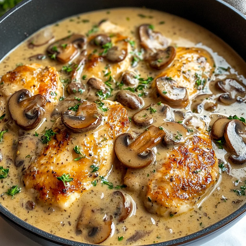 Mushroom Chicken