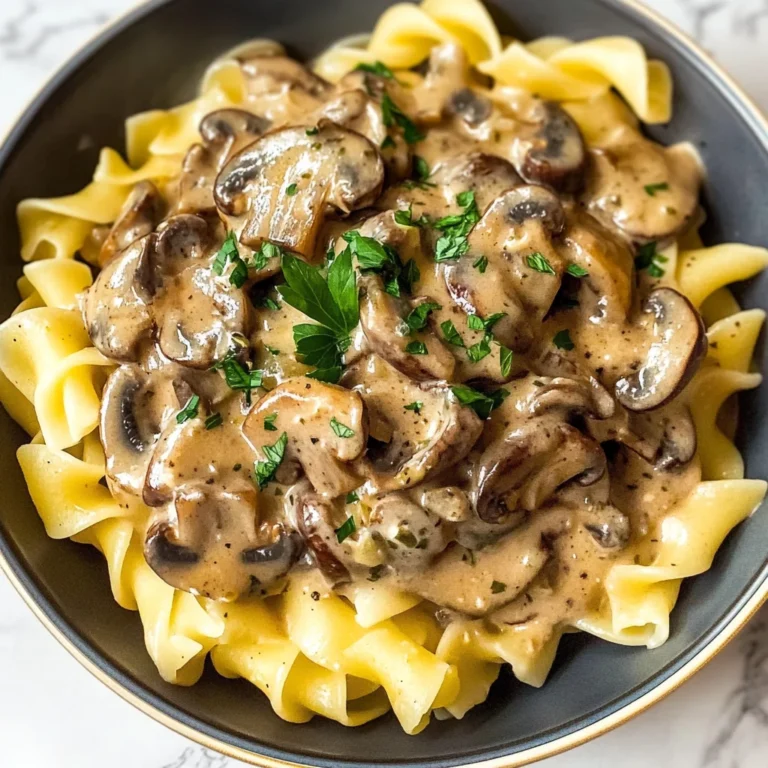 Mushroom Stroganoff