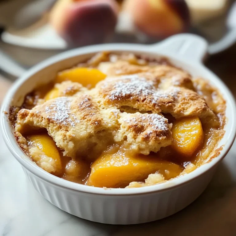 Peach Cobbler