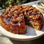Pecan Upside Down Cake