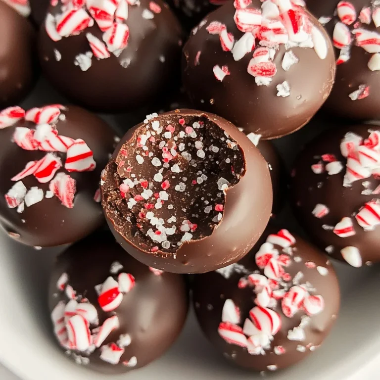 Peppermint Truffles