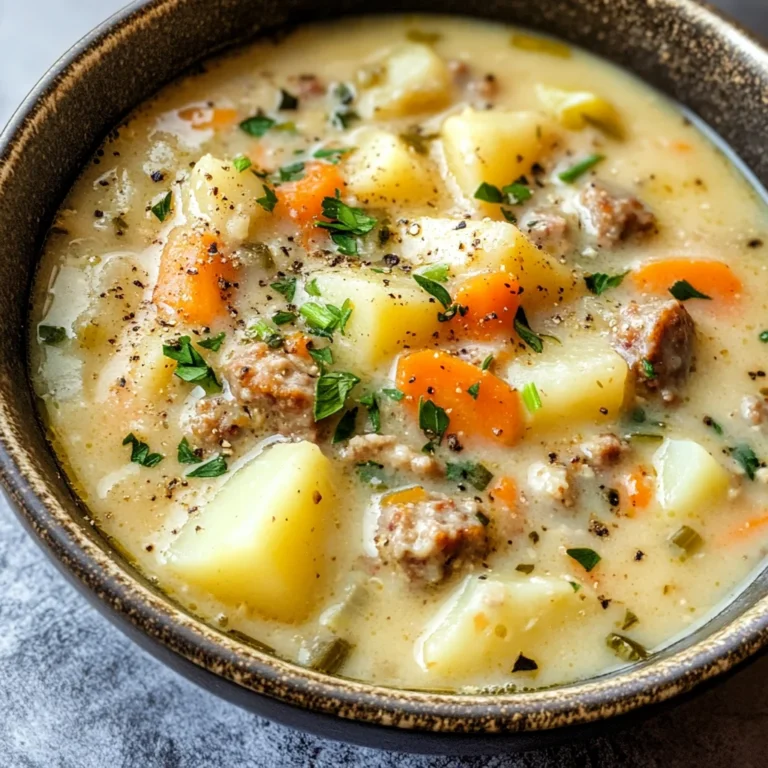 Potato and Sausage Chowder