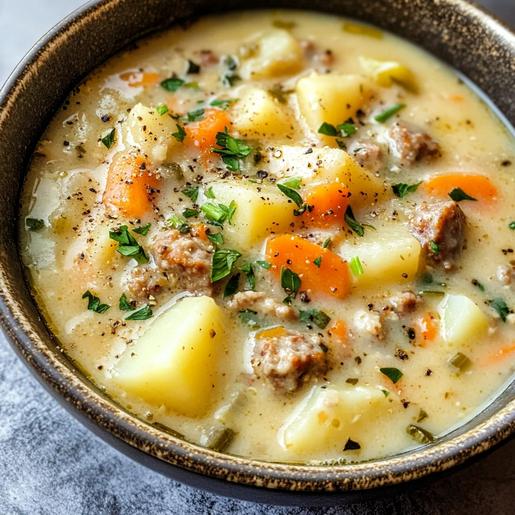 Potato and Sausage Chowder