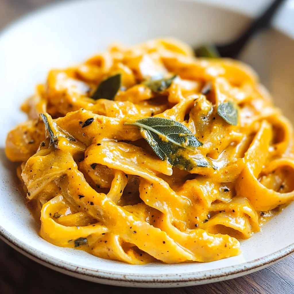 Pumpkin Pasta Sauce Recipe