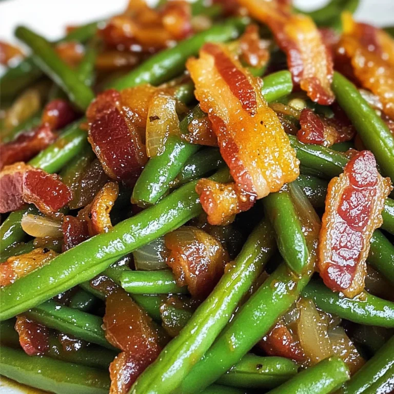Quick and Easy Southern Bacon and Green Beans Recipe
