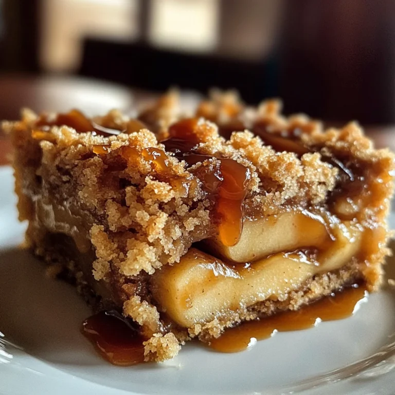 Salted Caramel Apple Crumble Bars Fall Treat: Get Addicted in 45 Min