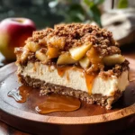Salted Caramel Apple Pie Cheesecake