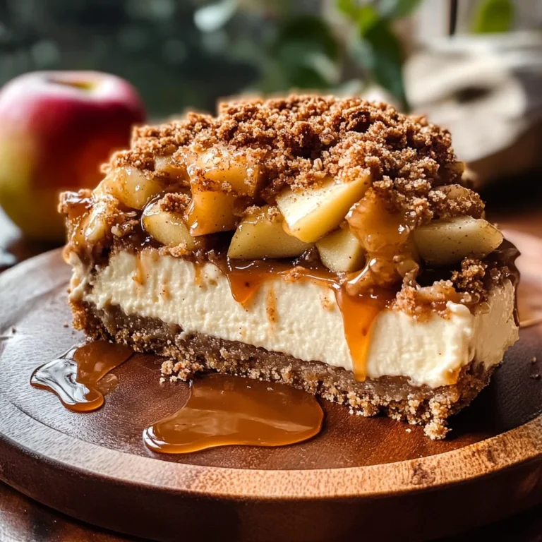 Salted Caramel Apple Pie Cheesecake
