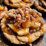 Salted Caramel Apple Pie Cookies