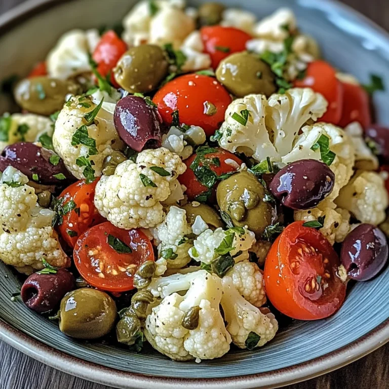 Sicilian Cauliflower Salad