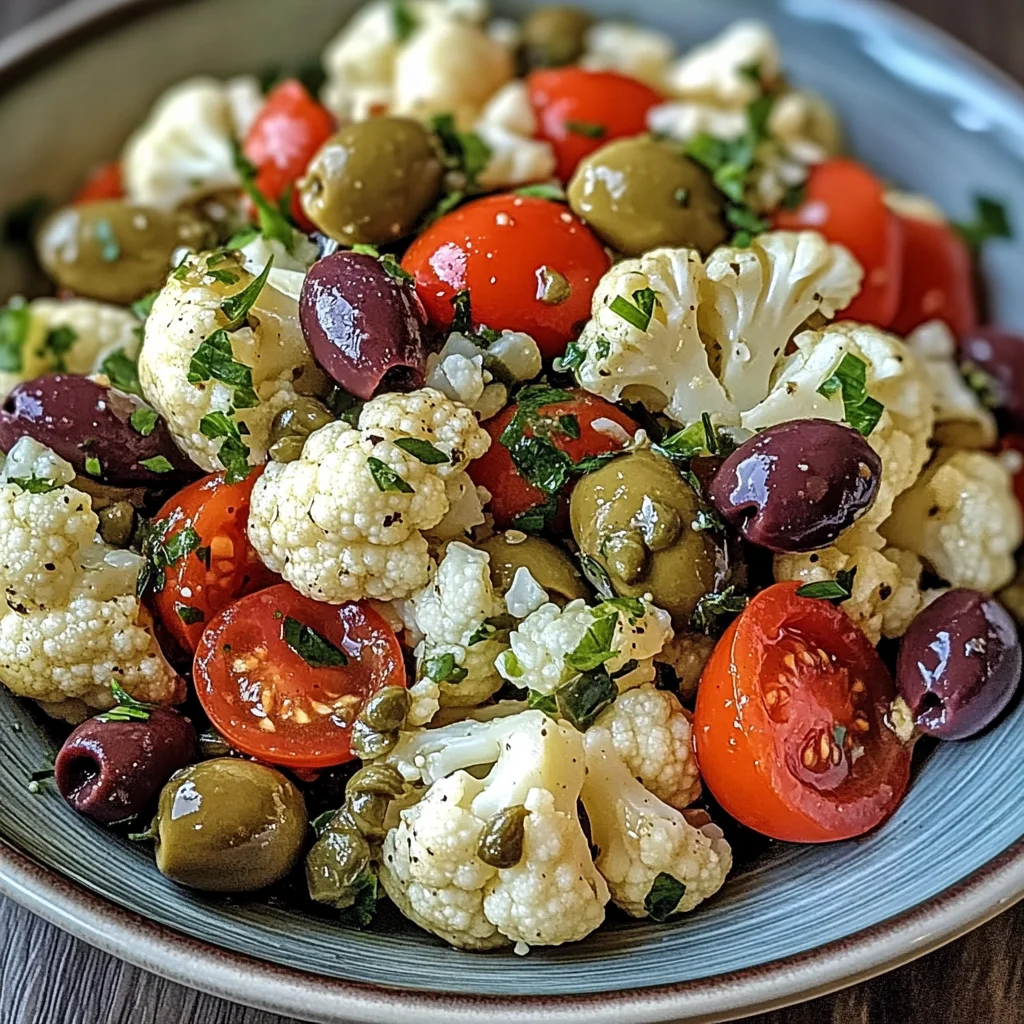 Sicilian Cauliflower Salad