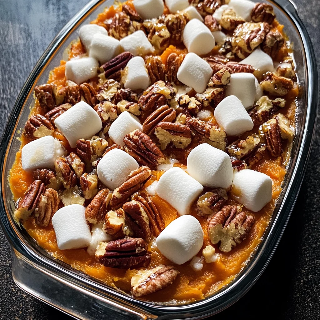 Southern Maple Sweet Potato Casserole