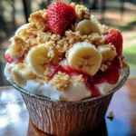 Strawberry Crunch Banana Pudding Recipe - Easy Dessert Delight