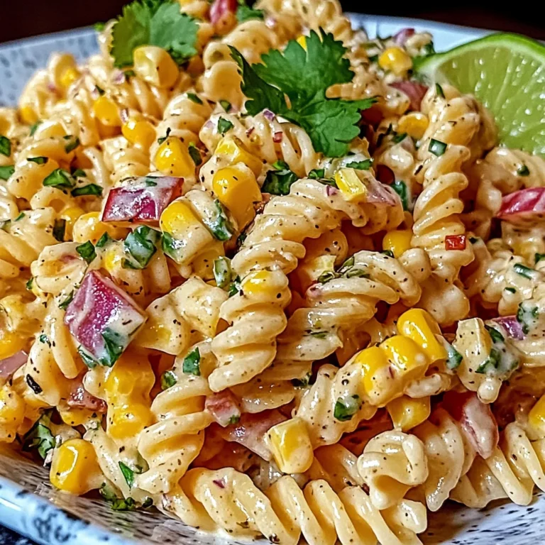 Street Corn Pasta Salad
