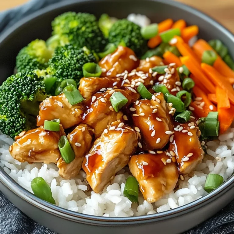 Teriyaki Chicken Rice Bowl