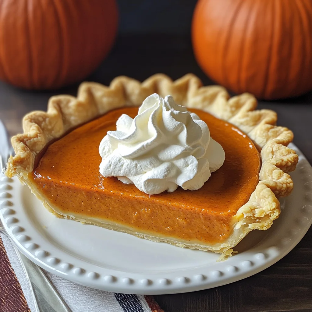The Best Pumpkin Pie Recipe