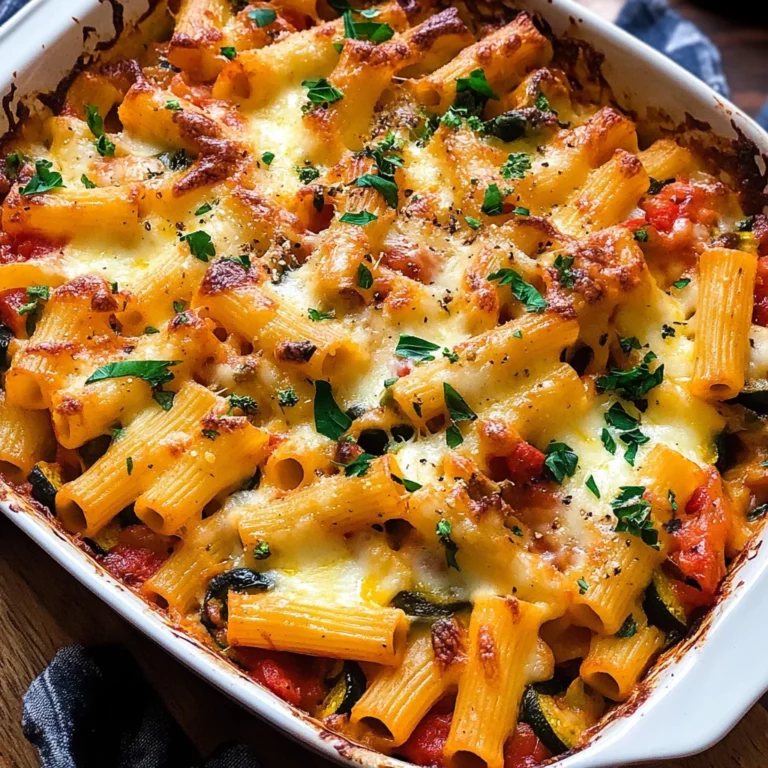Vegetable Pasta Bake Recipe