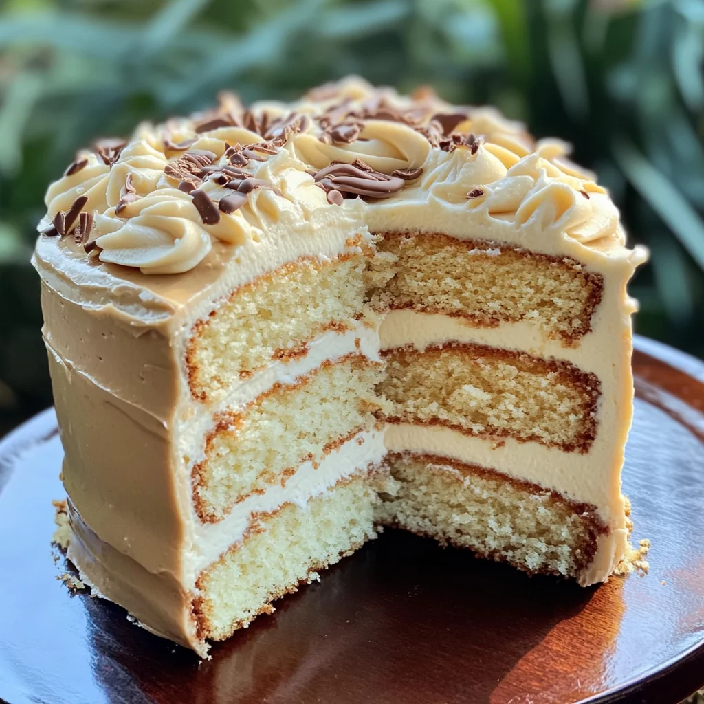 White Chocolate Mocha Cake