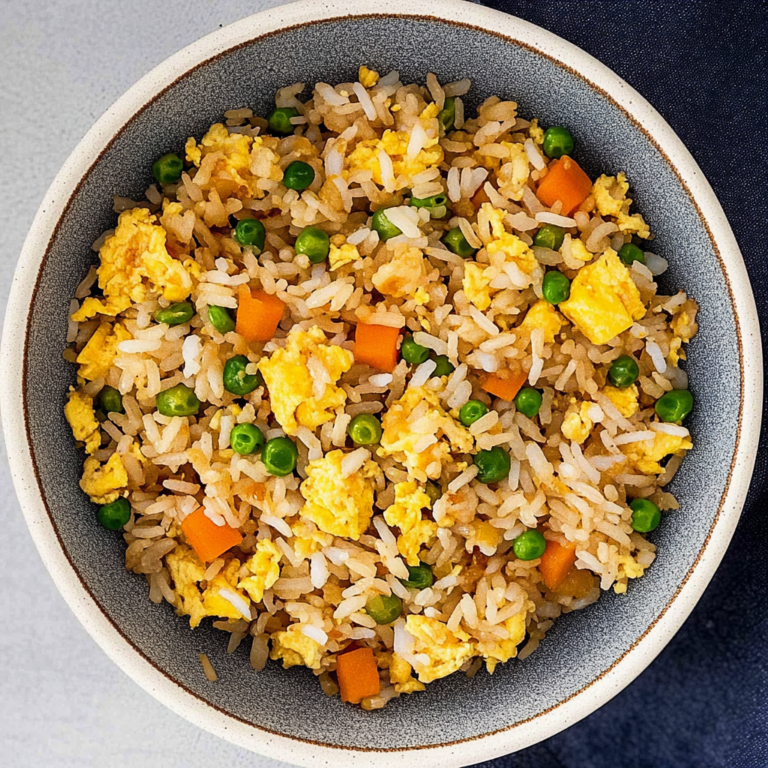 10 Min. Easy Egg Fried Rice: Quick & Flavorful Recipe!