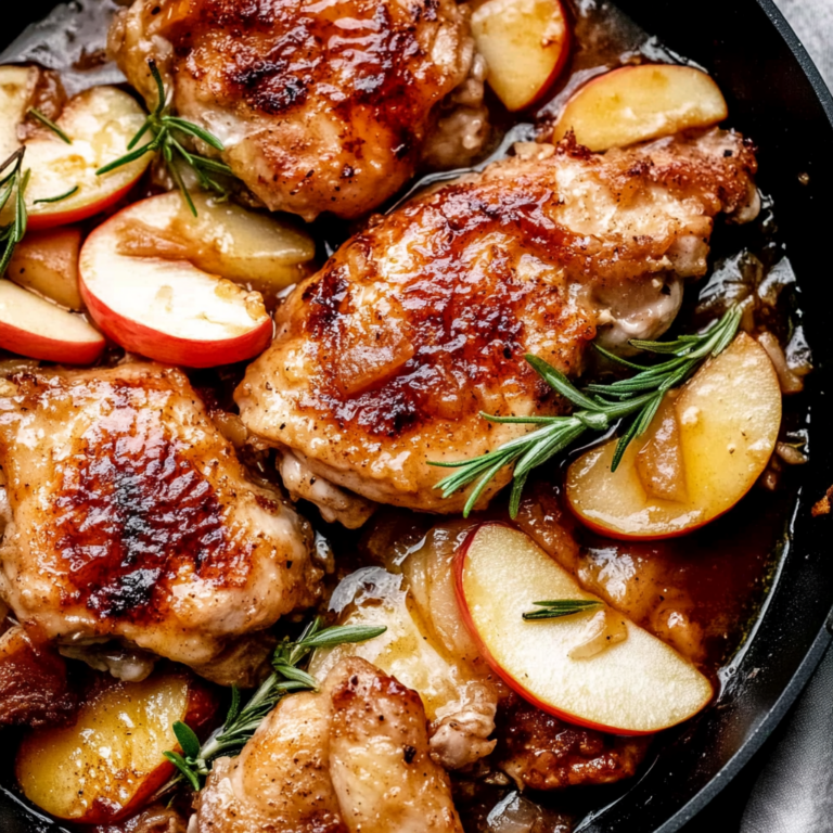 Irresistible Skillet Apple Cider Chicken Recipe